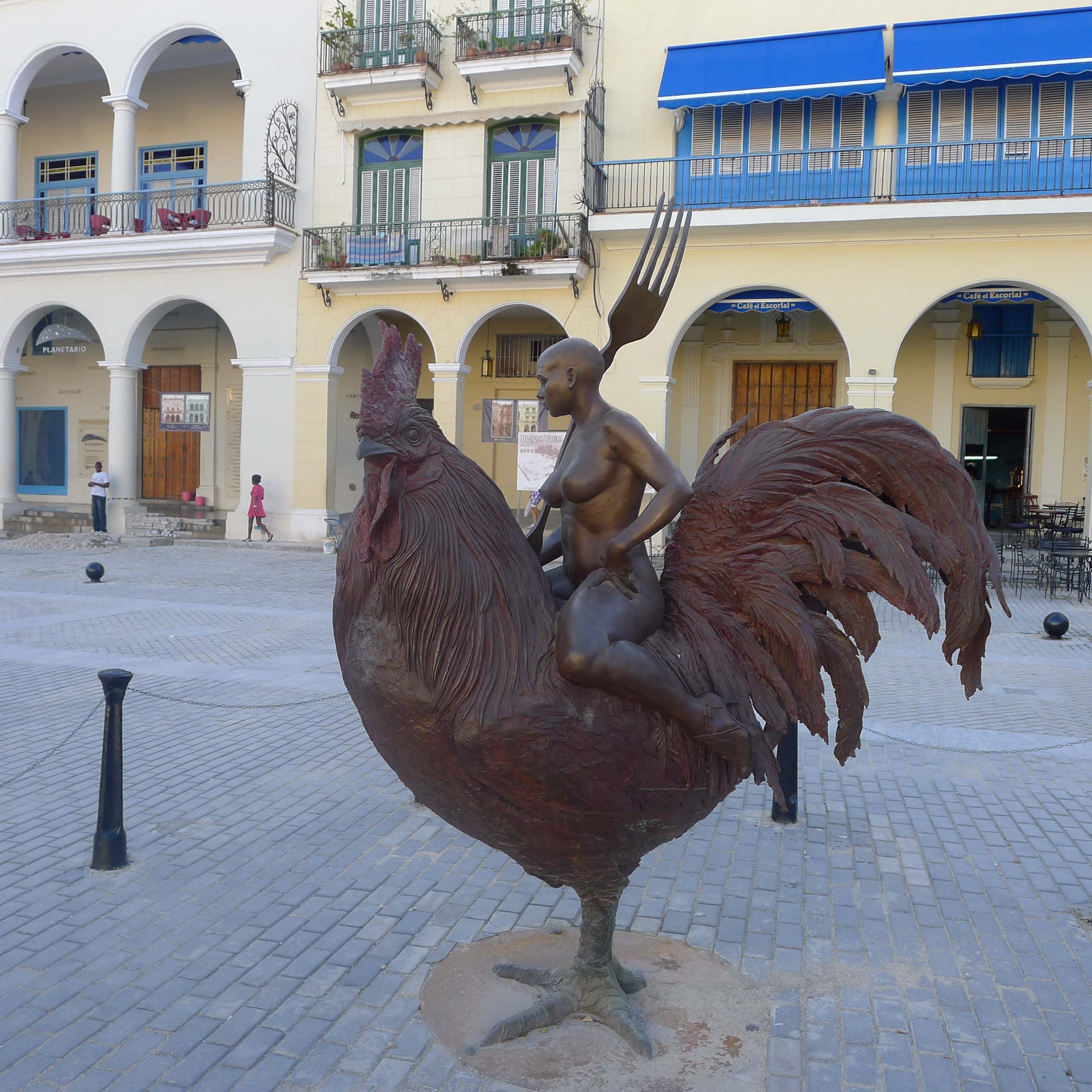 Sculptures in Havana, Cuba